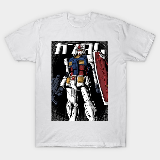 gundam rx 78 T-Shirt by Amartwork